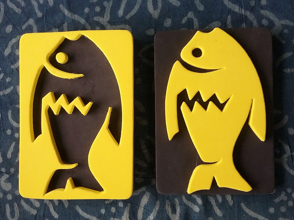 Carimbos Peixe Étnico