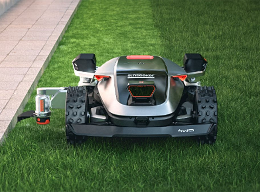 Sunseeker X9 Plus Kamera und Sensoren und Randtrimmer