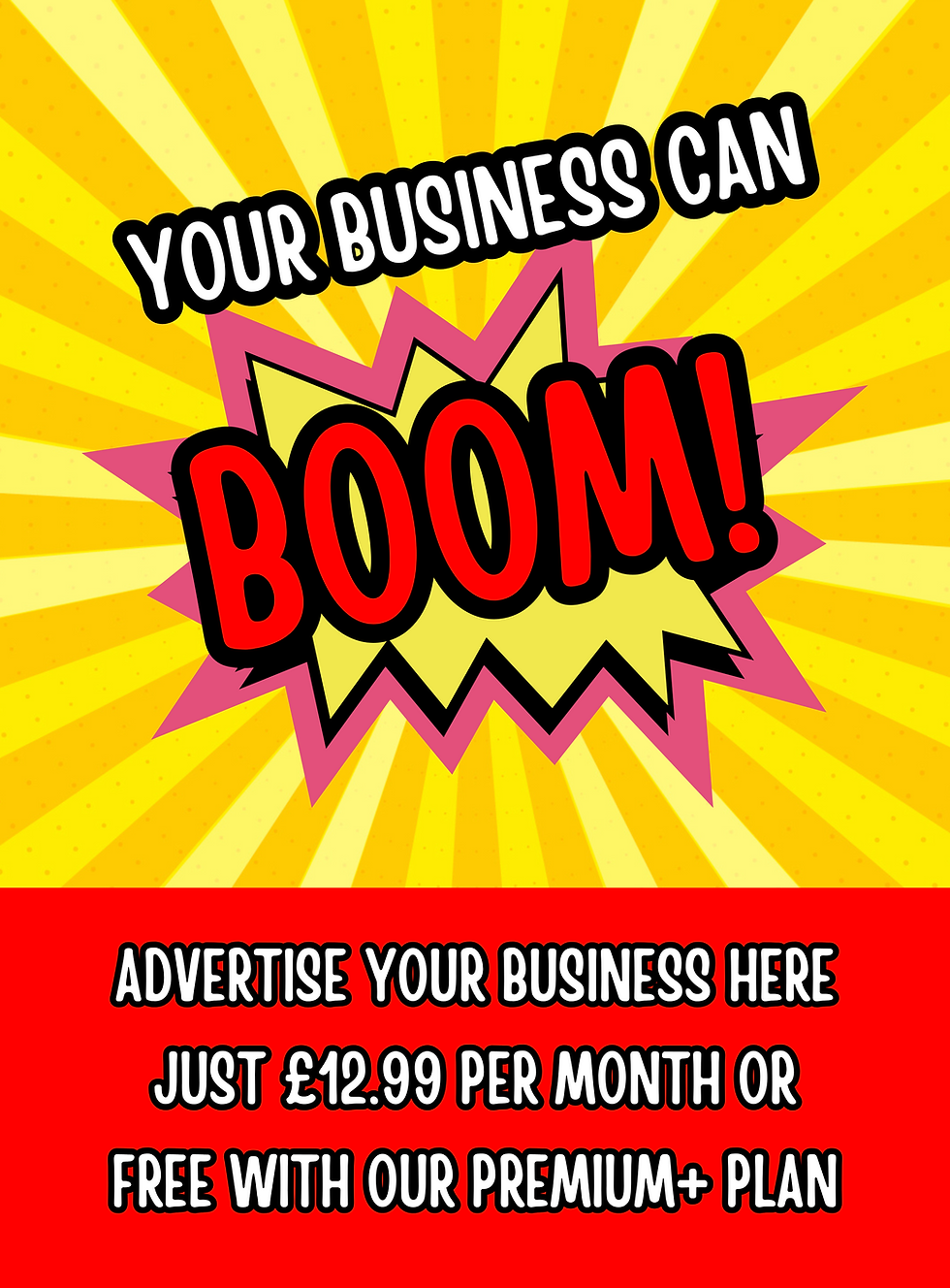 Advertise here poster
