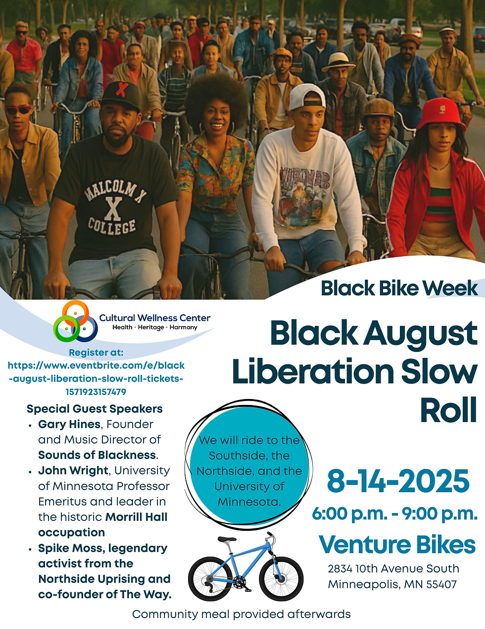Slow Roll- MN Liberation  ( Black August)!!!
