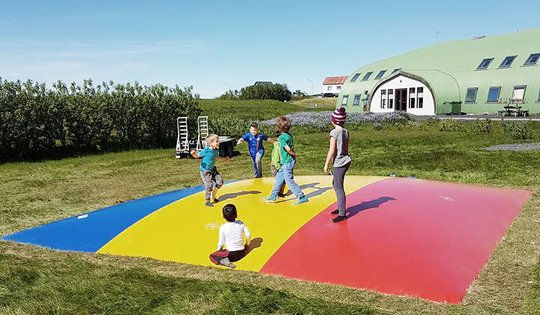 Miniaturbild: Luchttrampoline (in verschillende maten)