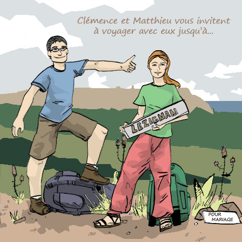 clemence et matthieu carte marriage