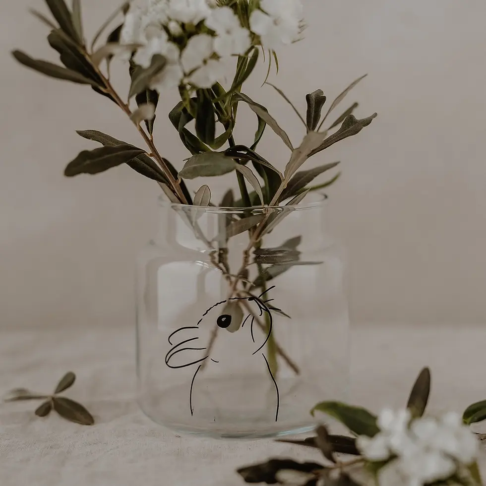 Miniaturbild: Vase aus Glas