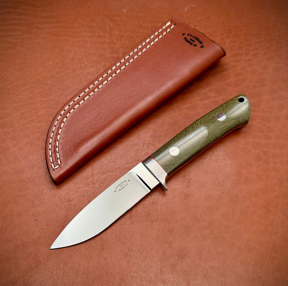 Loveless Style Drop point hunter