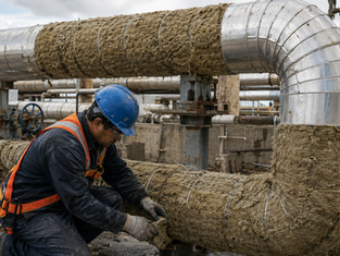 Lana de roca mineral en industria: aislar es proteger