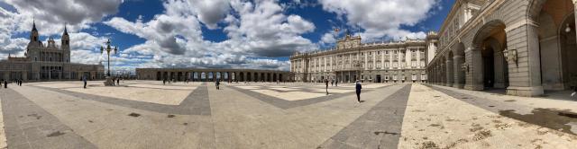 Main square of the Palace