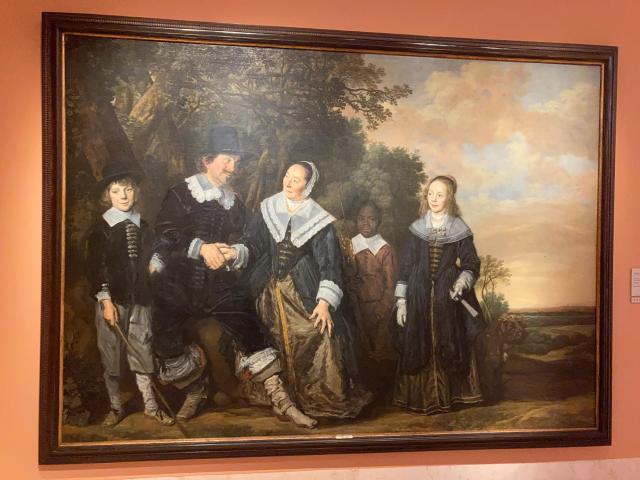 Family Group in Landscape by Frans Hals (1645)