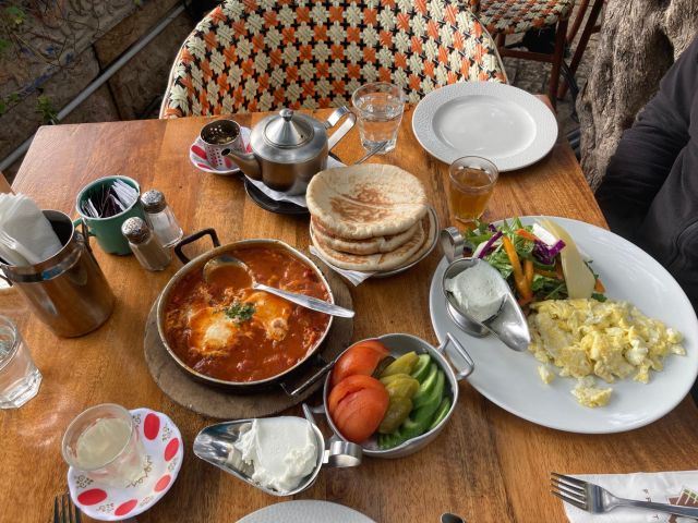 Breakfast of shakshuka