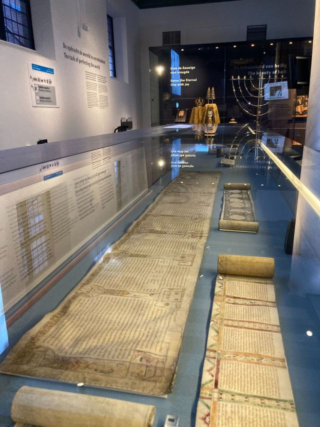 some of the museums many artifacts, which are arranged by celebration type