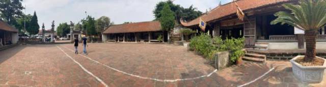 One of the communal houses