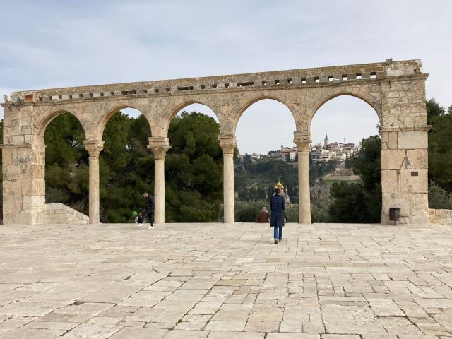 Magnificent views of Jerusalem from the Mount