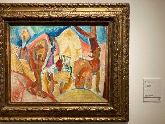 The Harvesters by Pablo Picasso (1907)