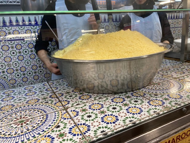 largest vat of couscous I’ve ever seen