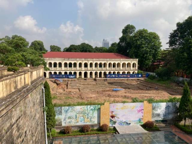 Archeological excavations