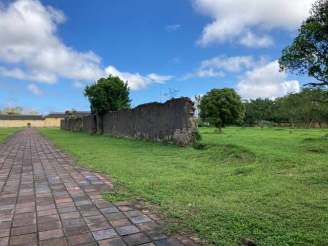 Much of the Imperial City was destroyed by the French or Americans – there used to be several buildings here