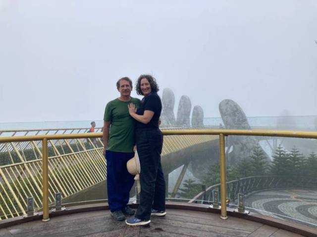 photo op location at one end