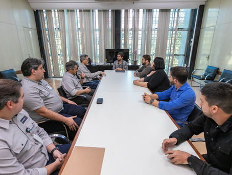 Prefeito de Ipatinga recebe novo presidente da Usiminas e conversa sobre projetos para a cidade