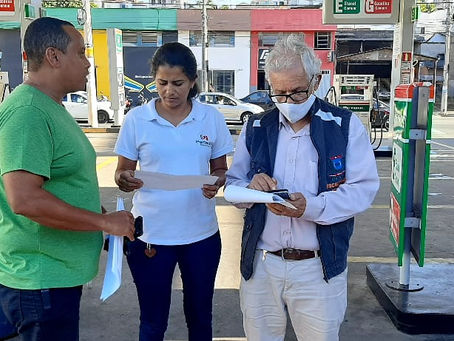 Prefeitura de Ipatinga promove ação de monitoramento em postos de gasolina
