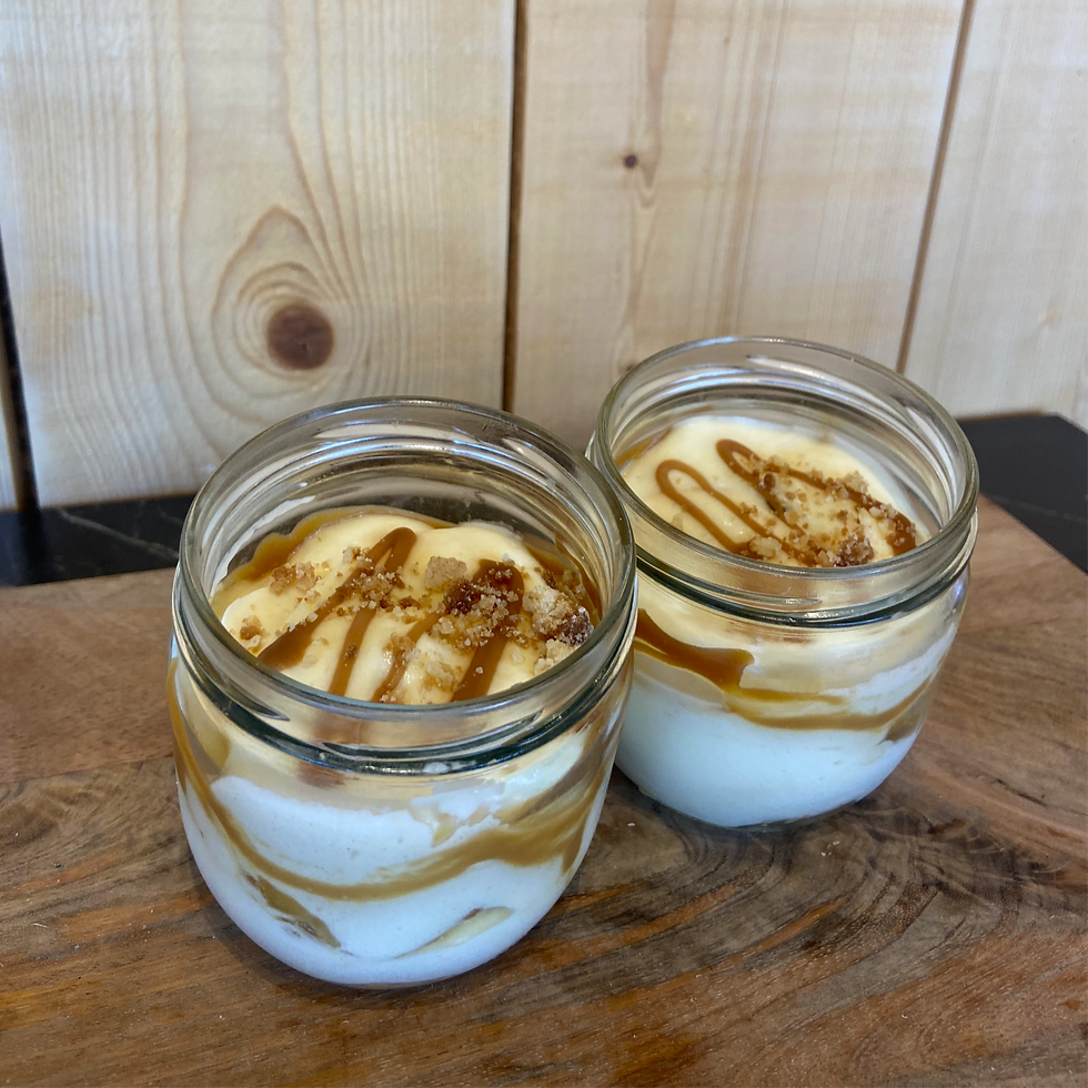 Tiramisu"Breton" Pommes, Caramel & Palet Breton