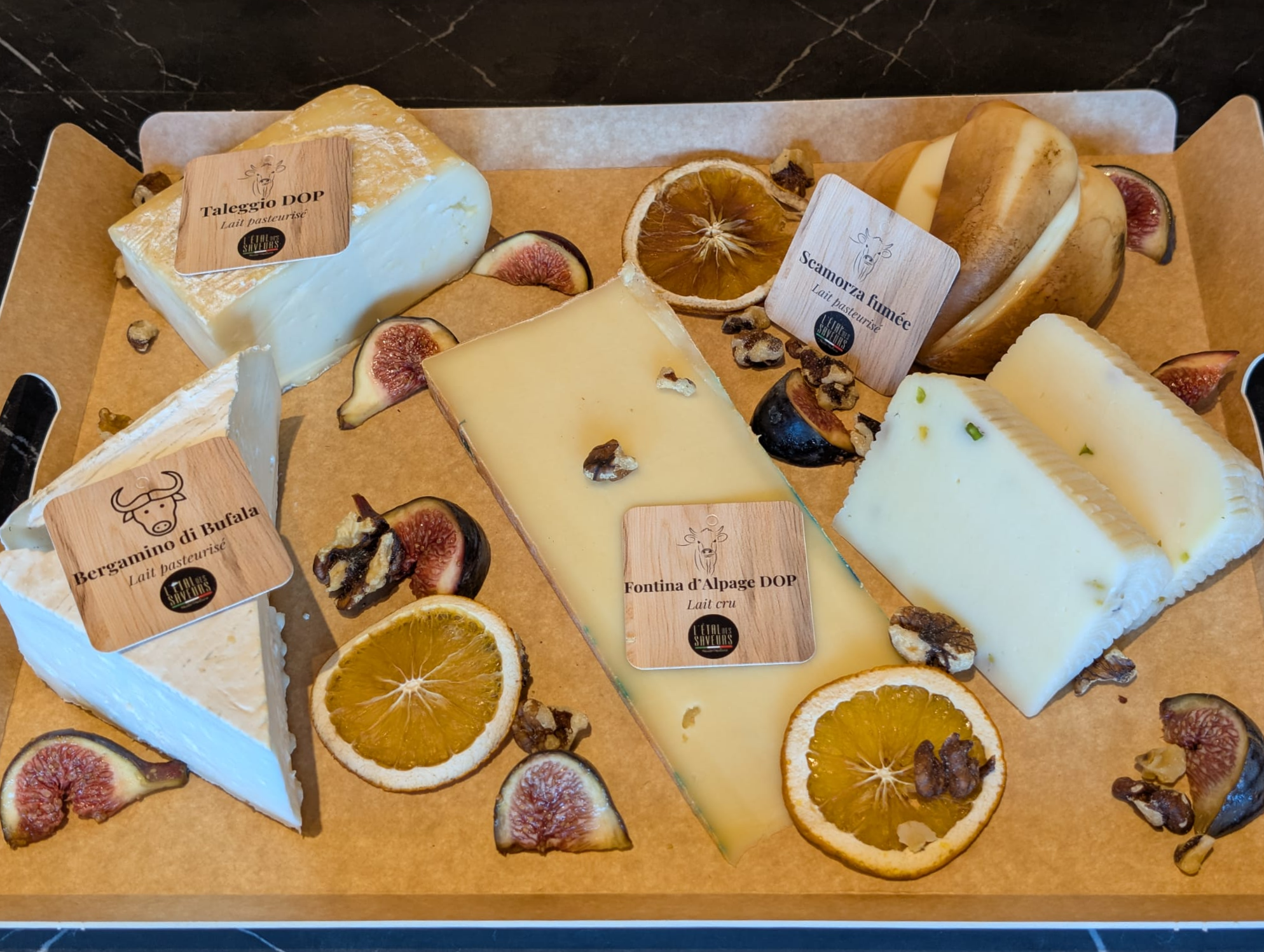 Fromages affinés italiens - 1 personne (à partir de 4 personnes)