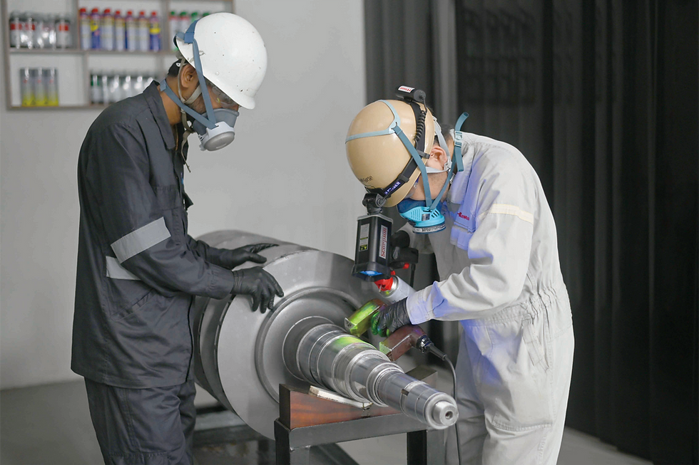 Compressor MRO under KHI supervision.