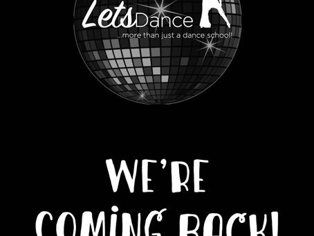 We're Coming Back!
