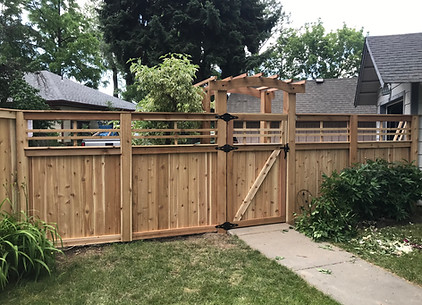 2022 East Central - Arbor gate & custom cedar fence #2.jpg