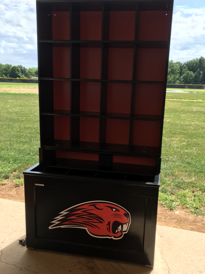 Dugout King Helmet/Bat Combo | Baseballracks.Com