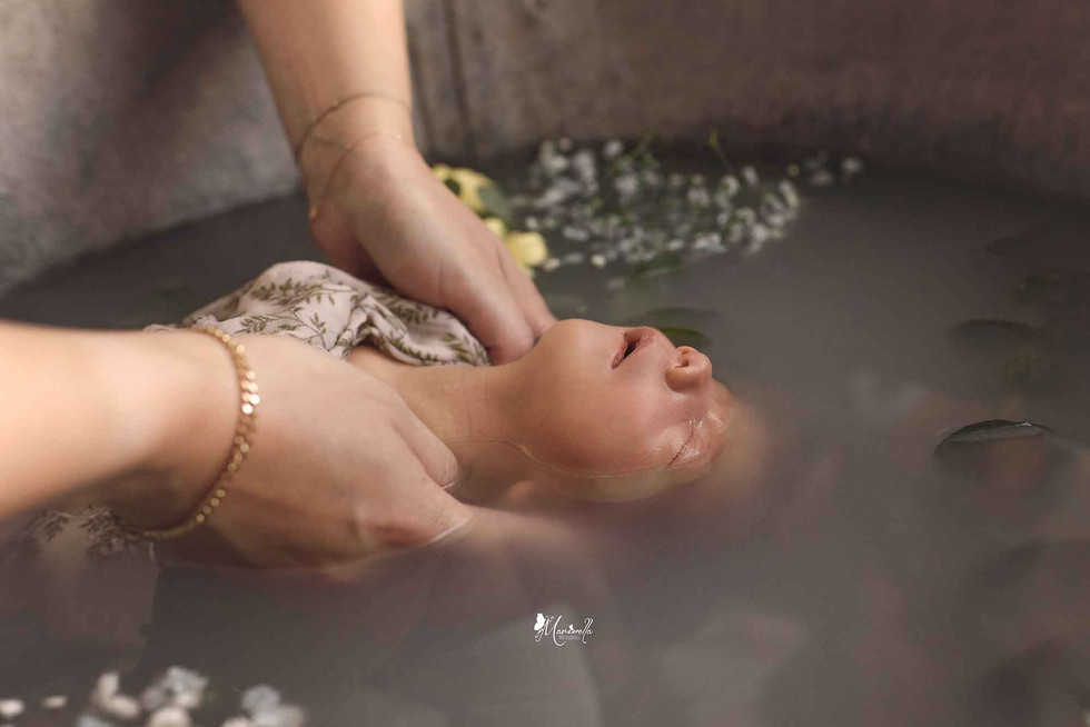 bain enveloppé bébé nord (Proximité Lille/Tournai/Villeneuve d'asq)