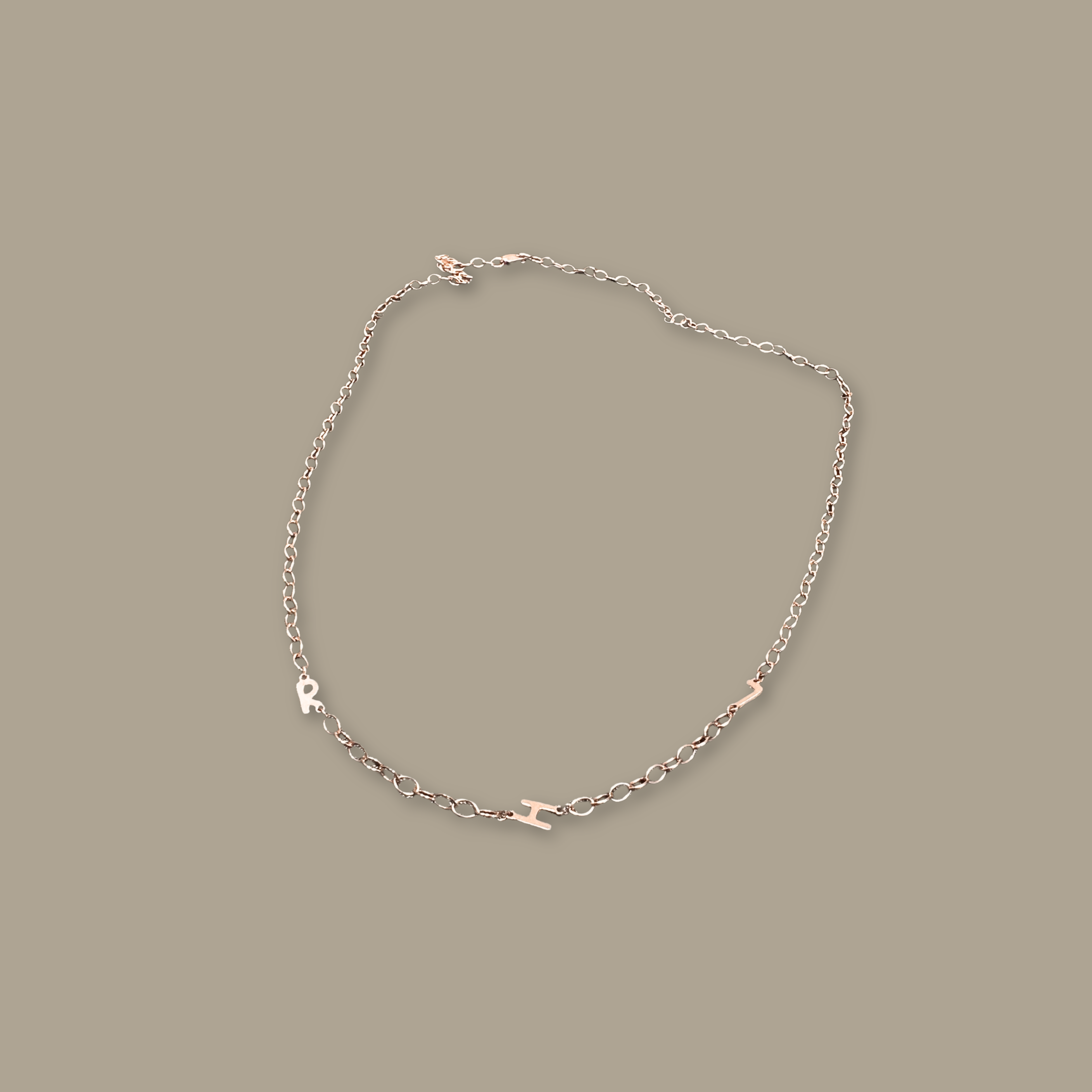Gold-Filled Initial Letter Necklace