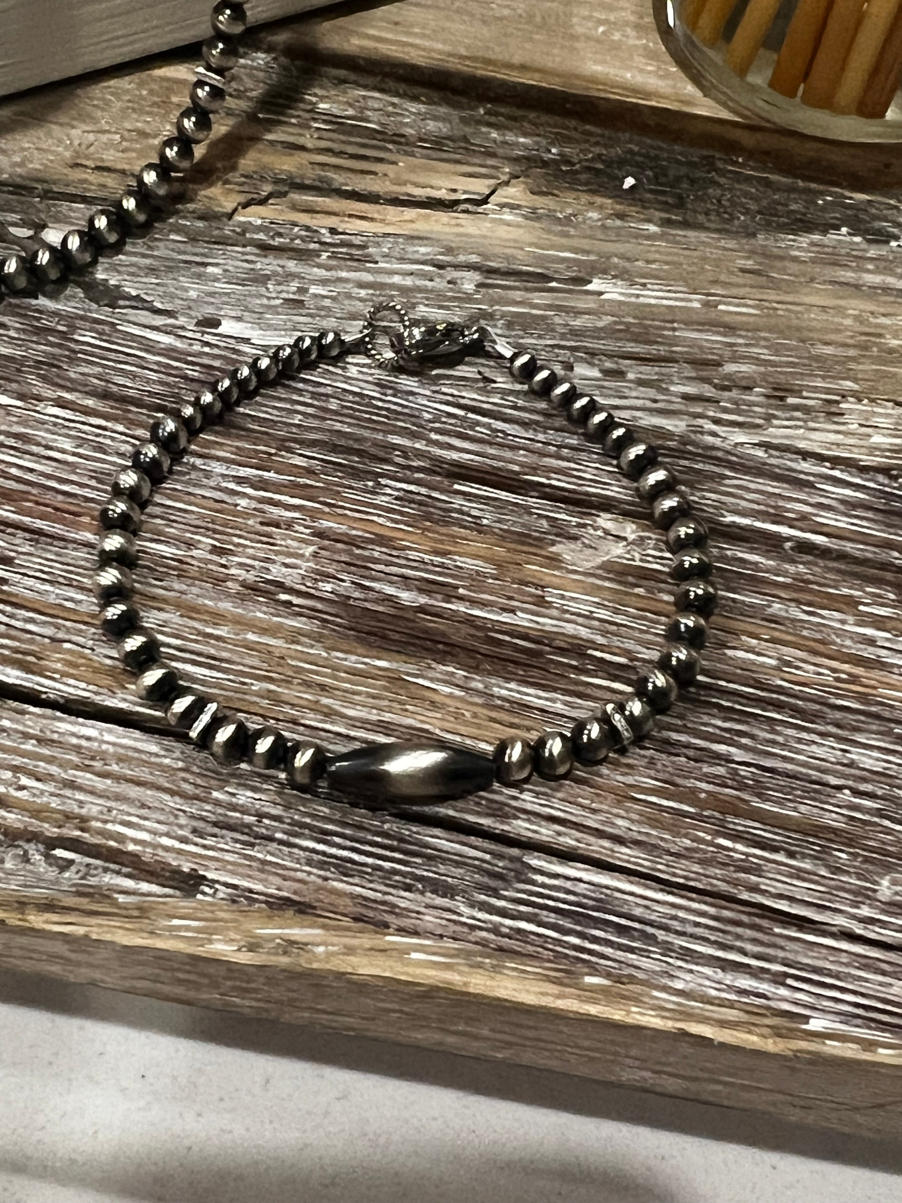 Custom Beaded Desert Pearl Bracelet