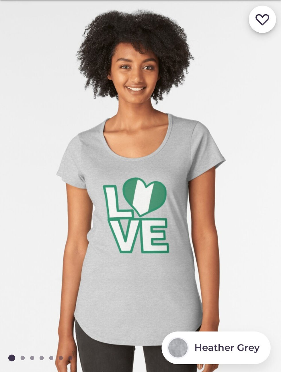 Thumbnail: Nigeria love tshirt