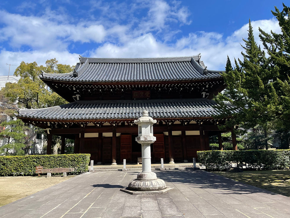 Jōten-ji Temple (承天寺) in Fukuoka