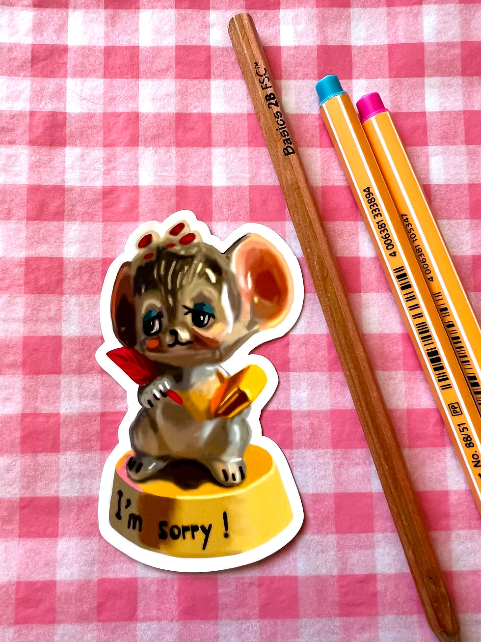 Thumbnail: Sorry Mouse sticker