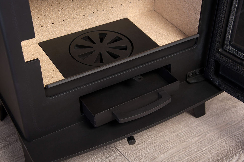 Thumbnail: Herald 5 Eco Woodburning log burning cast iron stove tray