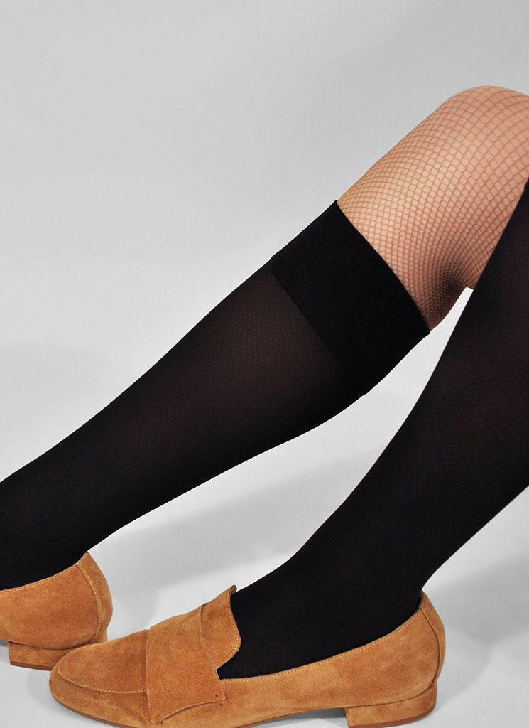 Sustainable Hosiery Swedish Stockings Black Knee-High Stockings Australia NZ