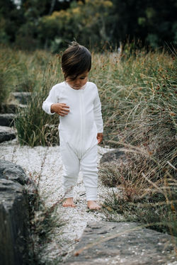 Fibre for Good Long Sleeve Baby Bodysuit