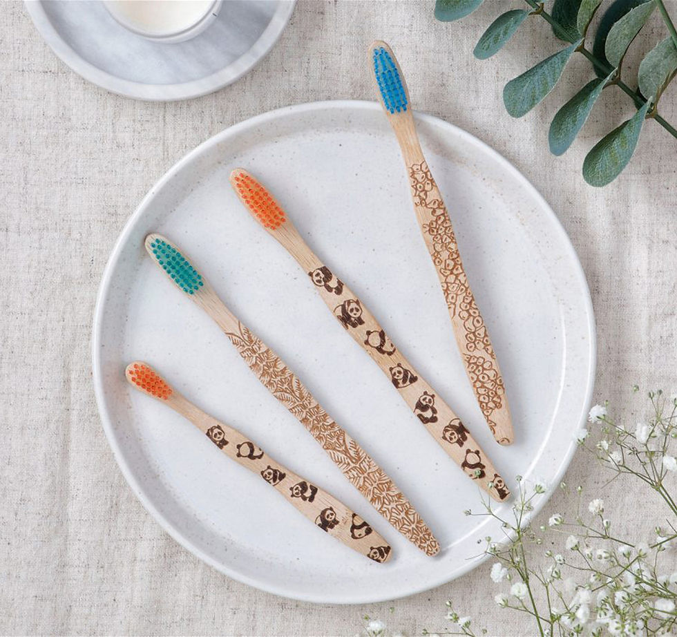 Sustainable Hosiery Brush It On Bamboo Toothbrush Australia NZ