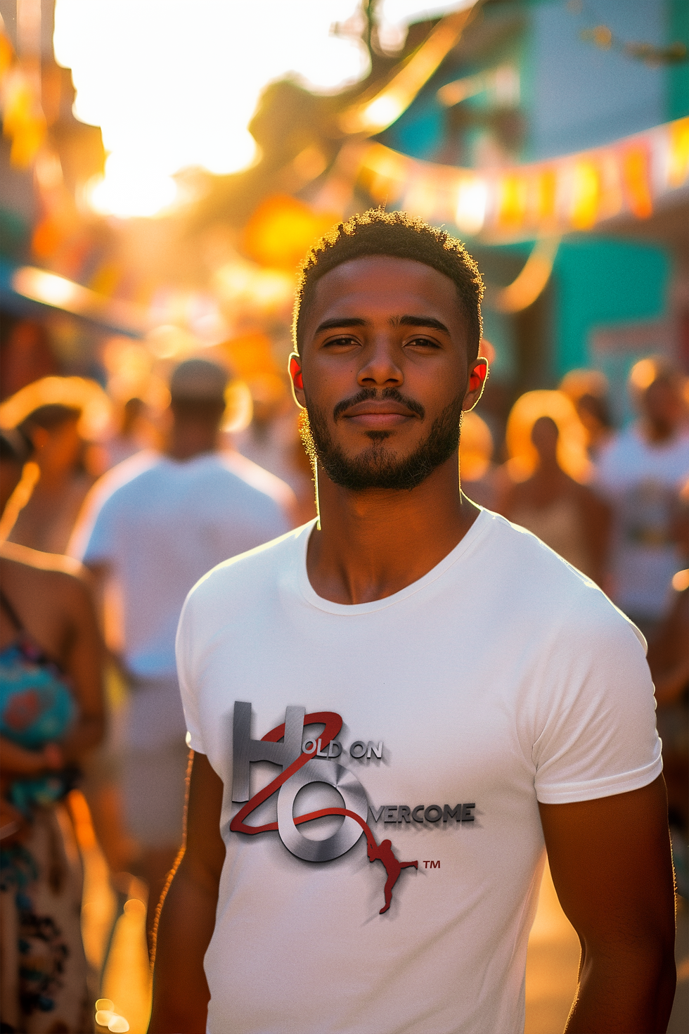 Thumbnail: Hold on 2 Overcome T Shirt Luxe