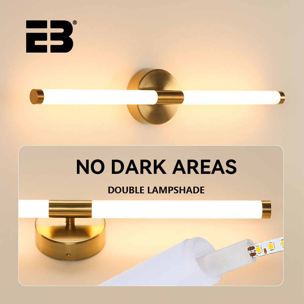Modern Waterproof Double Lampshade LED Wall Light