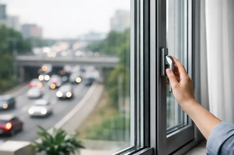 Choosing the Best Glazing for Noisy Roads