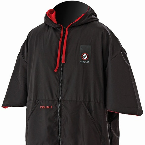 Prolimit - Poncho ZIPPER Black/Red | surfskipoint