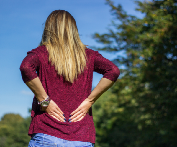 More women than men struggle with low back pain.