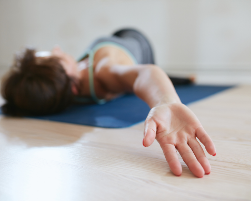 The trunk rotation stretch is often used by trainers and physical therapists to reduce low back pain