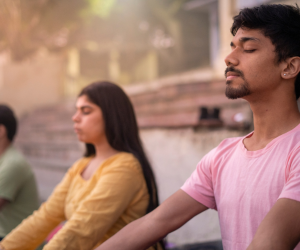 Deep breathing can help with conditions like low back pain.