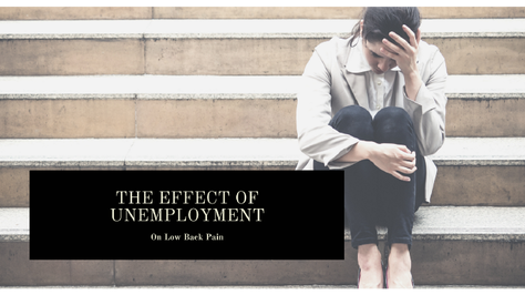 LivaFortis looks at how your unemployment could be triggering your back pain.