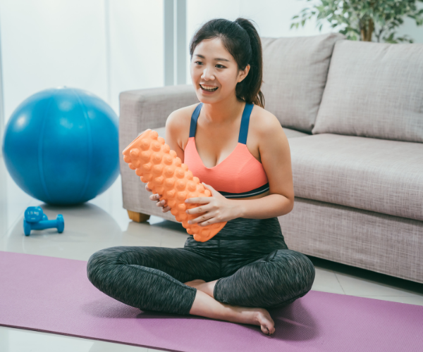 Foam rolling increases flexibility and range of motion, reducing risk of injury