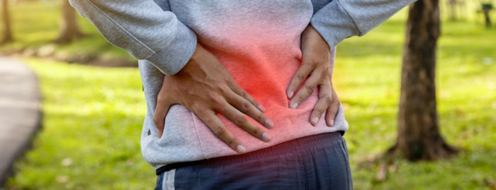 Back pain is not often associated with something more serious, but it is good to look for red flags, just in case.