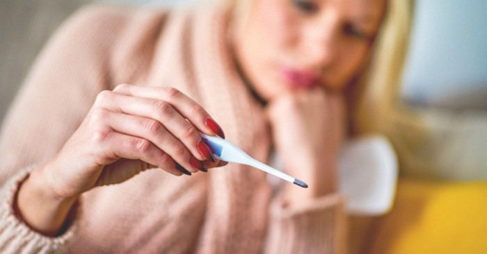 If you have a fever along with a tender, warm area on your back, it could be due to an infection of the spine.