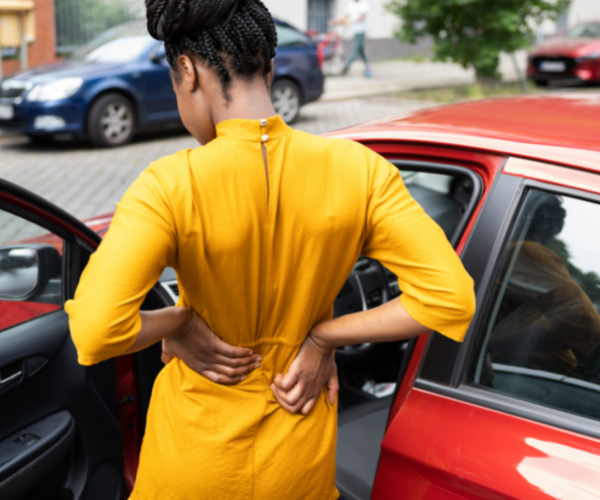 The most common reasons for low back pain are strains and sprains.